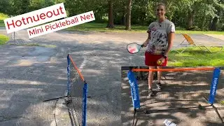 Hotnueout 5FT Mini Pickleball Net for Indoor Outdoor Play #PickleballNet #PracticePickleball #fun