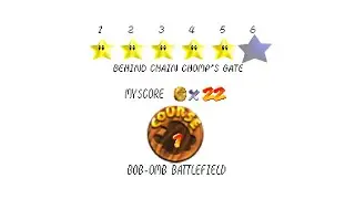 Bob-omb Battlefield Star 6: Behind Chain Chomp's Gate