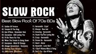 Nirvana, Scorpions, Led Zeppelin, Bon jovi, Eagles, Aerosmith, Air Supply   Slow Rock Love Song 90s