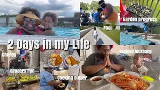 2 DAYS IN THE LIFE OF TIONA JAI’ | POOL FUN, DEALING W. PEST, GARDEN UPDATE, SEAFOOD BOIL + MORE