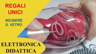 Incisione su vetro. Personalizziamo dei bicchieri da regalare con il nome. Incisione che passione!!!
