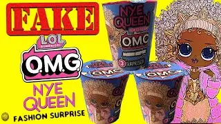 Lol omg collector doll fake fashion packs feat NYE queen fake. Fake lol omg vs real lol omg yaydaytv