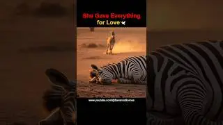 She Gave Everything for Love 🕊️ #SavannaScenes #Wildlife