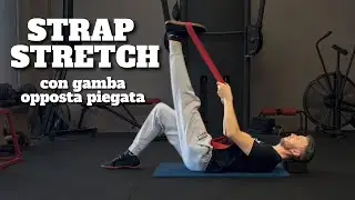 Strap stretch con elastico versione semplificata per allungamento femorali
