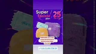 A glam antecipou a super quinta p vc garantir sua assinatura #glam #cupom #universoglam #glamfluffy