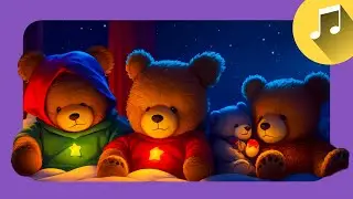 🐻 ЗАСОНИТЕ С МИШКОЙ ЗА 5 МИНУТ КОЛЫБЕЛЬНАЯ ДЛЯ МАЛЫША 4K 30мин | Счастливые детские песни и истории