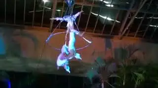 The flying chandelier