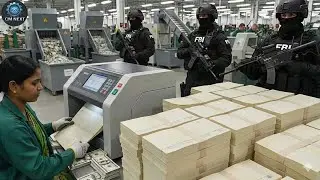 Внутри индийской фабрики по производству бумаги для банкнот (полный производственный процесс)