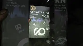 Upgrade Your Motorcycle's Sound! Install the Simplest Ultimate Style Horn
