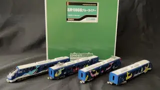 Unboxing greenmax 50691 Meitetsu 1000 Series Blue Liner