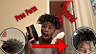 How to get freeform dreads OVERNIGHT !