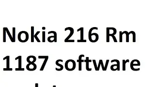 Nokia 216, Rm 1187, password unlock,password reset,read user code solution