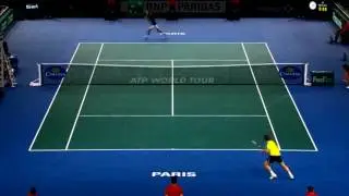 ATP Tennis - 3 Incredible Opening Points [HD]