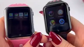 Детские смарт часы телефон Smart Watch K45 ORIGINAL 4G, GPS, Wi-Fi разница между 2 и 4 ядрами