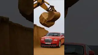 This Rock DESTROYED A $400,000 Car! #automobile