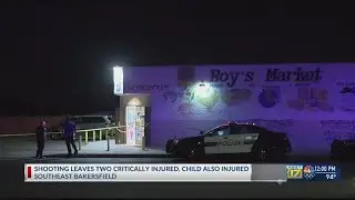 UPDATE: 2-year-old girl wounded from bullet, glass fragments in shooting outside market