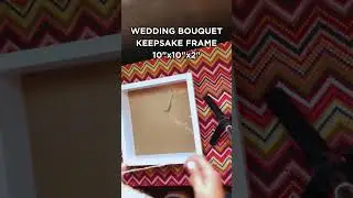 Wedding Bouquet Shadowbox Frame &ndash; Dried Flower Keepsake for Brides | Frame for Wedding Souvenirs
