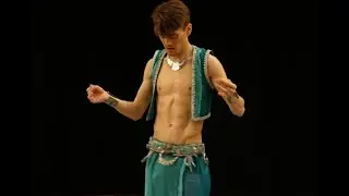 Moves Like Jagger-Egyptian Style | Male Belly Dancer Kamran of USA