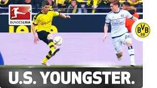 17-Year-Old Christian Pulisic Scores His First Dortmund Goal