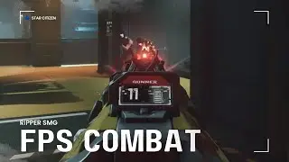 Ripper SMG FPS Combat & Crusader Armor | Star Citizen 4.0.2