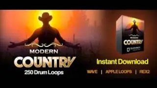 Country Drum Loops - Modern Country Drum Loops