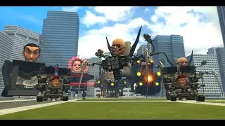 THE UNREGULAR BATTLE OF CAMERA MAN VS UPGRADED SKIBI TOILET In Garry's Mod