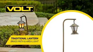 VOLT&reg; Traditional Lantern Brass Path & Area Light (Bronze) | What's In The Box?