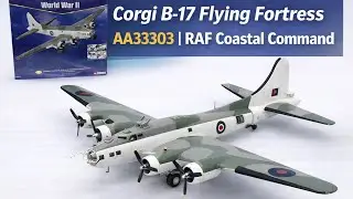 Corgi B-17 Flying Fortress AA33303 | RAF Coastal Command Diecast Model Review