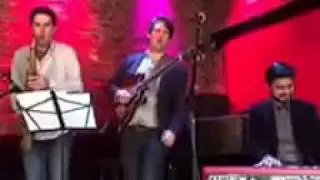 Sam Dillon, Aleksi Glick, Sharik Hasan and Nolan Byrd at Rockwood Music Hall