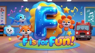 F is for Fish 🐟 | Learn the Letter F Sound | Alphabet Friends TV for Kids