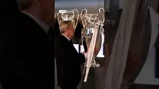 🤍🏆 Florentino P&eacute;rez ajoute la 15&egrave;me Ligue des Champions dans l&rsquo;armoire &agrave; troph&eacute;es du Real Madrid !