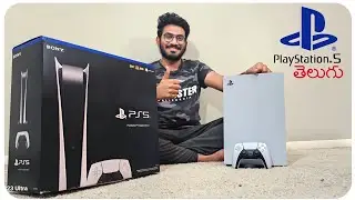 Sony PlaySation 5 Unboxing and Setup 2023 - PS5 Review in Telugu | PlayStation 5 Full Review 2023
