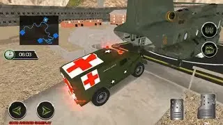 US Army Transporter Rescue  - Ambulance Driving Games Android GamePlay FHD
