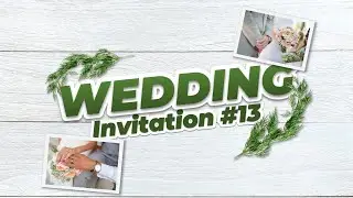 Wedding Invitation Video #13 - Landscape