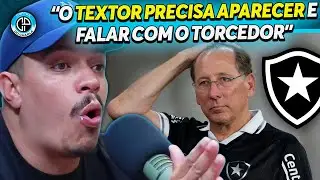 CANTARELLI FAZ DESABAFO HISTÓRICO SOBRE CRISE DO BOTAFOGO