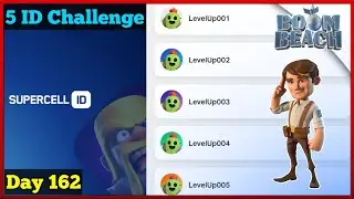 5 ID Challenge - Starting Over Boom Beach Gameplay | Goalie Boom Beach | Day 162