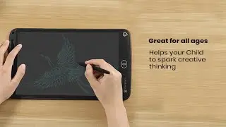Portronics Ruffpad 8.5E Re-Writable LCD Writing Pad Screen Unboxing and Review | Portronics Ruffpad