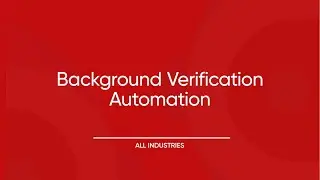 Background Verification Automation