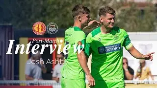 Josh Ashby reflects on brace. against Banbury