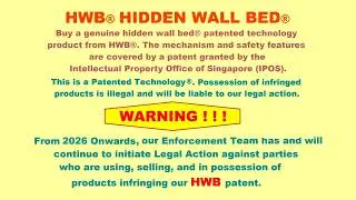 Warning!PatentedTechnology.Enforcem't TM take LegalAction.Using,Selling,in possession of infringing.
