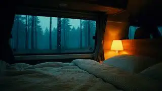 Rain in Van Life Atmosphere for Rest, Peace & Relaxation