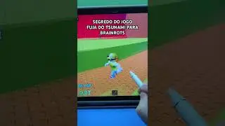 SEGREDO DO JOGO FUJA DO TSUNAMI PARA BRAINROTS! SECRETO! #roblox