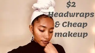Where to buy cheap head wraps! A head wrap and make up look