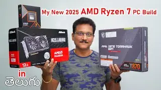 My New Gaming PC 2025 Super Performance 🔥 in Telugu...