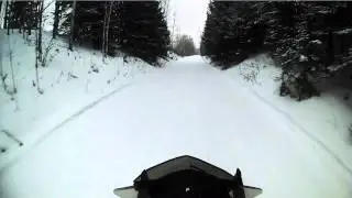 Snowmobile Trail Conditions Marenisco, MI