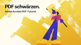 PDF schw&auml;rzen mit Adobe Acrobat Pro | Adobe PDF Tutorial