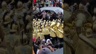 Spartan Legion preforms at Missy Elliott Boulevard Ceremony and Parade