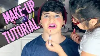 Jc Caylen Does Make-Up Tutorial!?