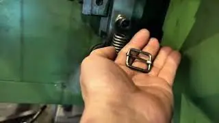 Automatic steel buckle making machine #machine #buckle #steelbucklemachine