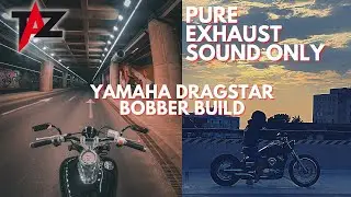 Pure Sound Only | Yamaha Dragstar XVS 650 Night Ride